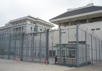 山东省监狱AB通道安装案例